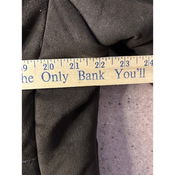 Big Chill Penny Lane Style Faux Suede and Fur Brown Coat XL - Picture 5 of 9